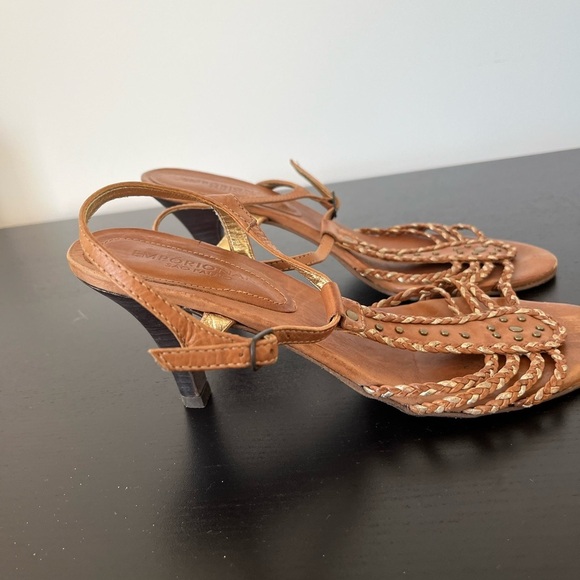 Emporiona Sao Paulo Brown Sandals with Braided Straps size 8 - Picture 5 of 8